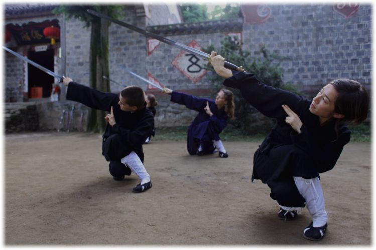 wudang sword at Five Immortals Temple